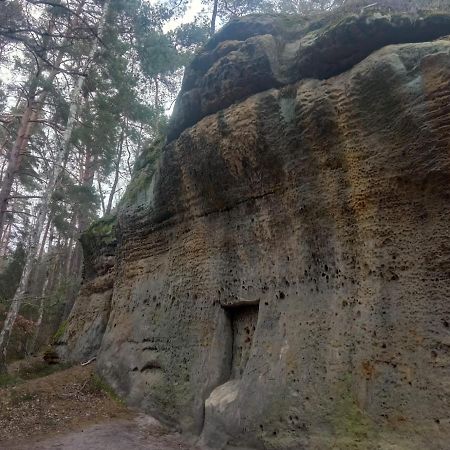 Вилла Chata U Certovych Hlav Zelizy Экстерьер фото